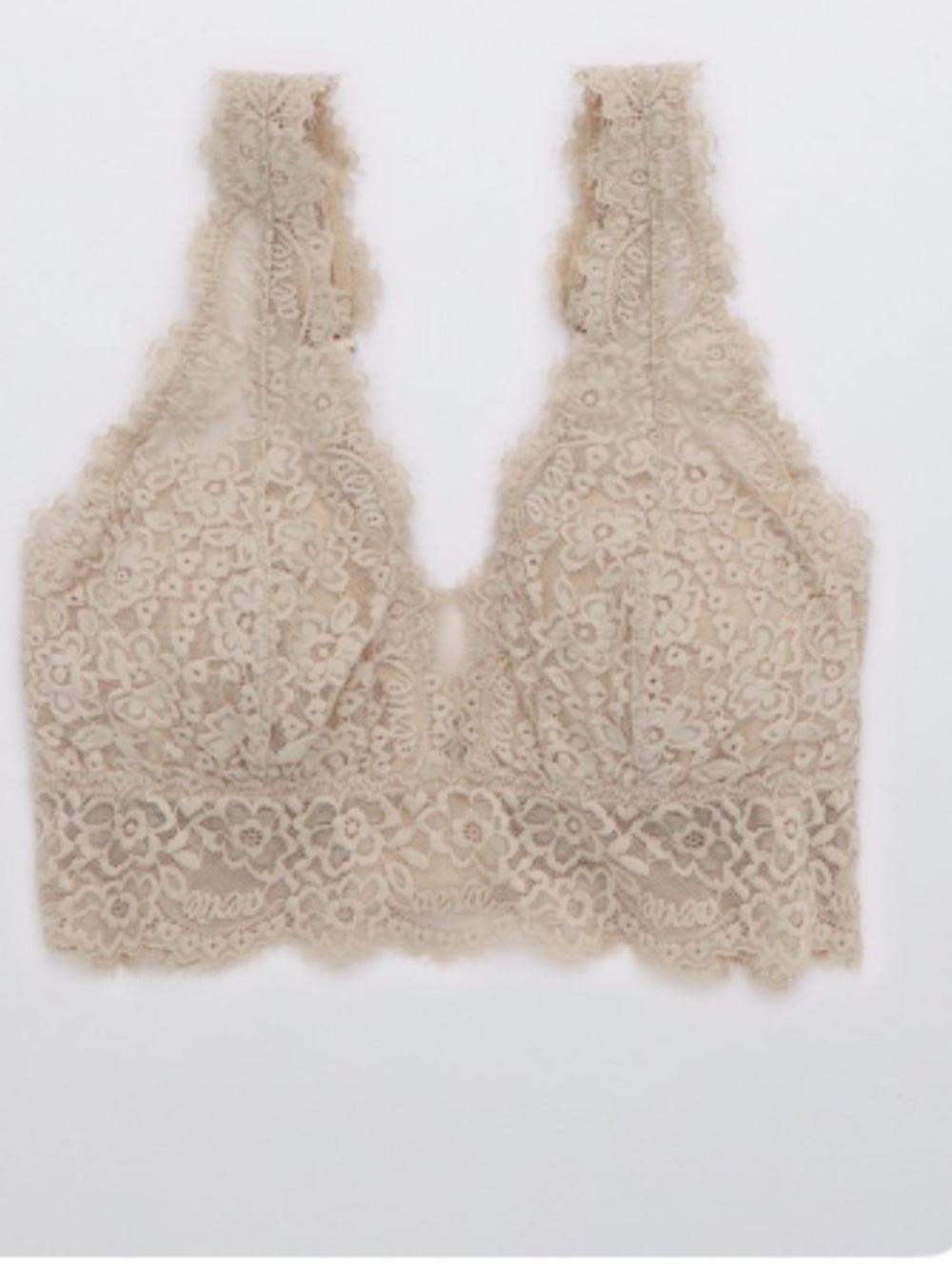 BNWT aerie eyelet bralette.